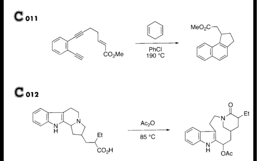 福山机理C011C012 烯二炔类化合物的苯环化反应Bergman环化、氨基酸的环转化反应哔哩哔哩bilibili