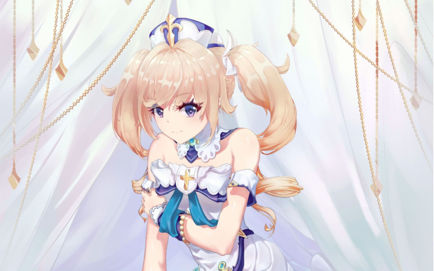 原神芭芭拉的裙子呢