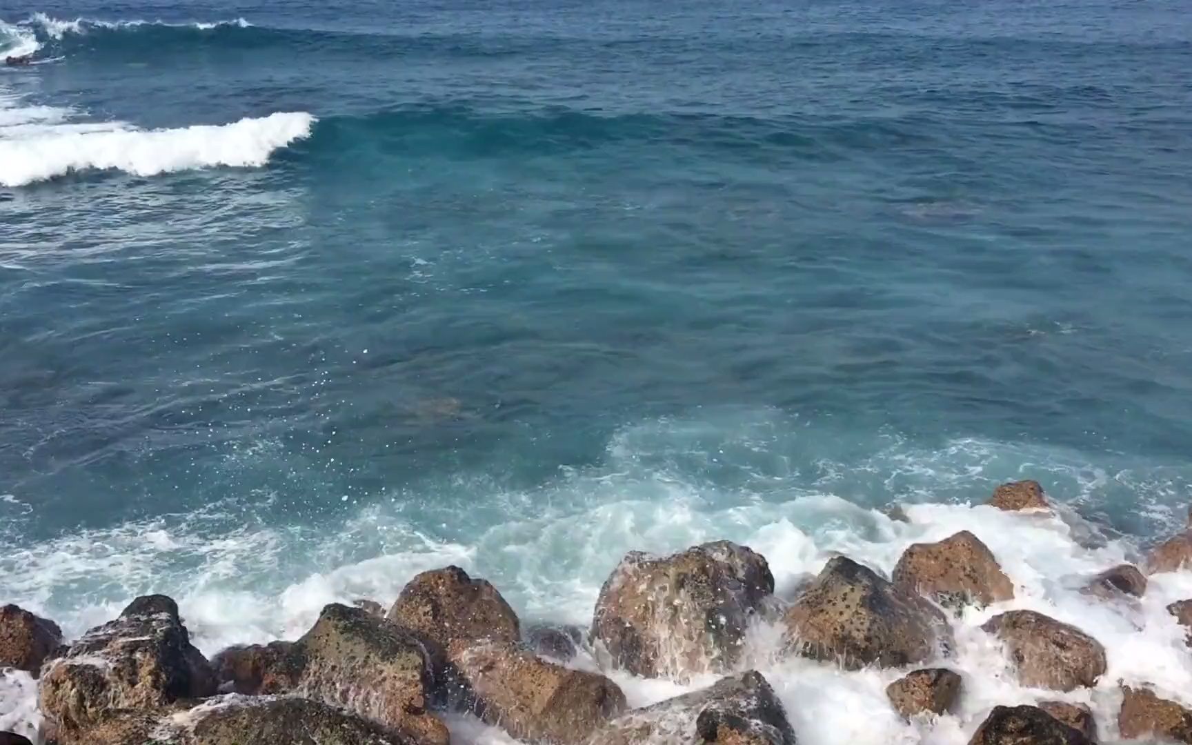 空镜头视频 海浪礁石海洋海水海岸 素材分享哔哩哔哩bilibili