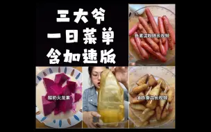 Download Video: 【三大爷】一日食2021.12.16淀粉肠/酸奶火龙果/绿豆饼/油炸食品