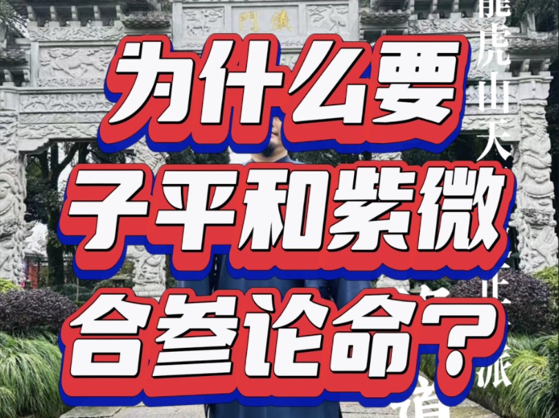 为什么紫微斗数和子平八字同参论命更准确?哔哩哔哩bilibili