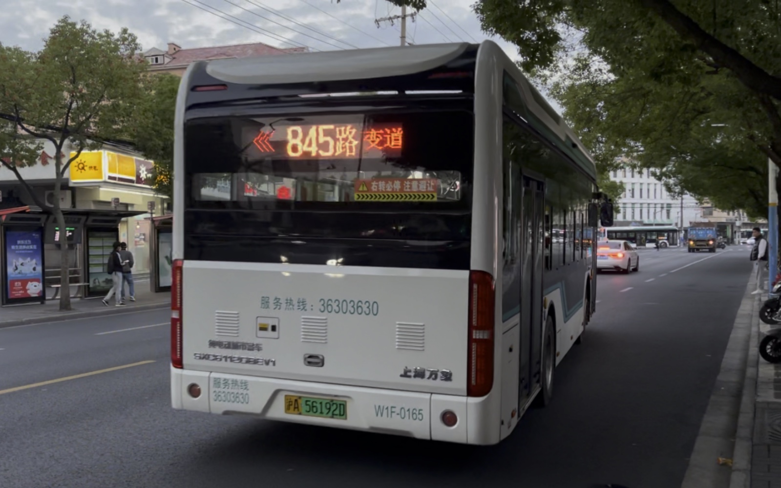 上海845路公交车路线图图片