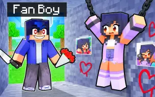 Download Video: 【Aphmau】放开我，在《我的世界》中被一个疯狂的粉丝男孩绑架