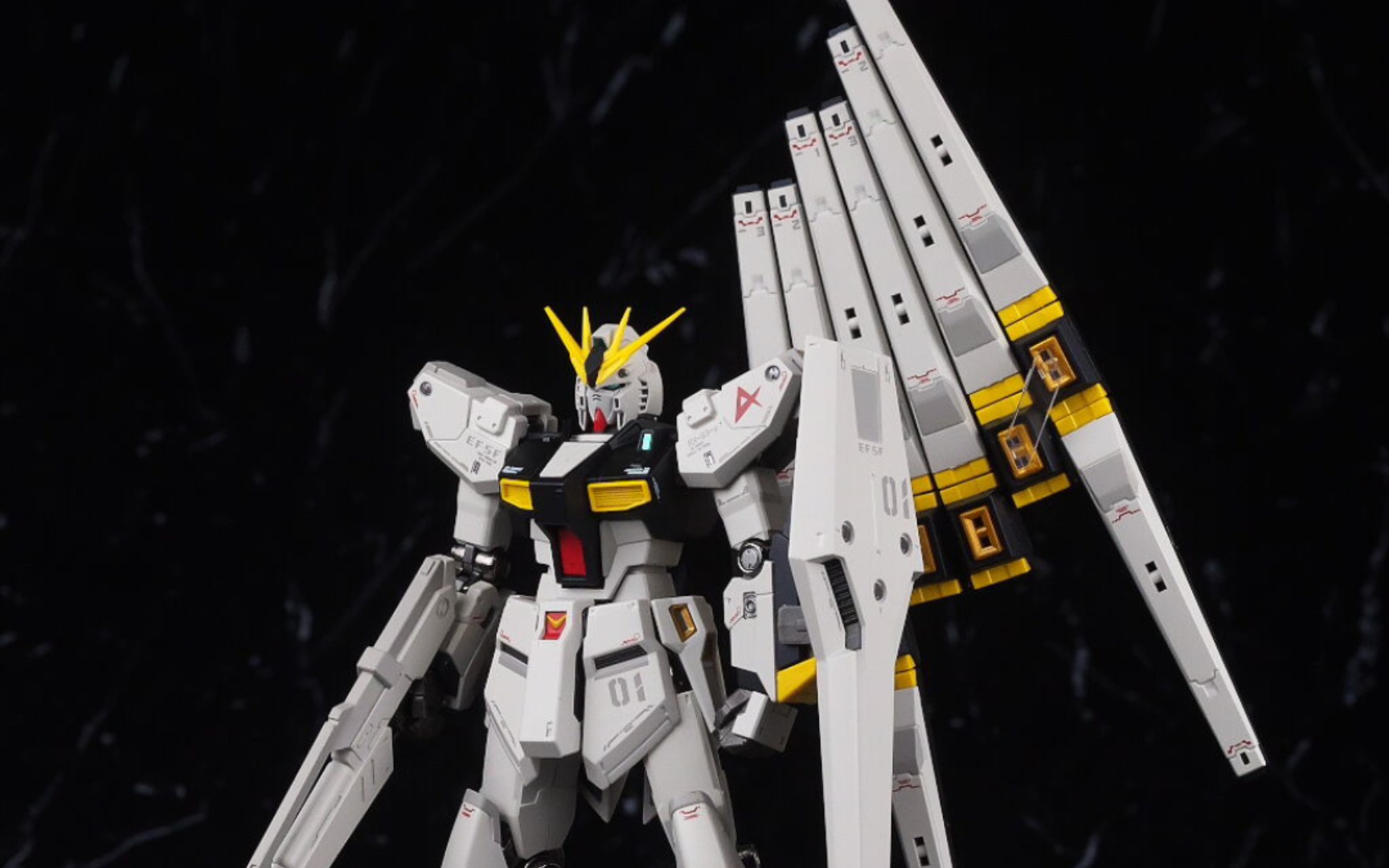 魂限定 metal robot魂 牛高达 双翼浮游炮式样 玩家实物