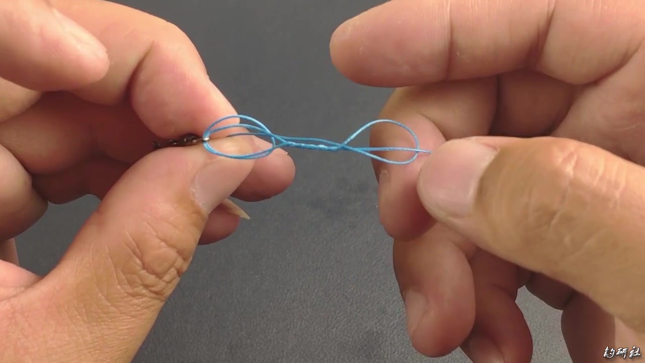 钓鱼线结绑的好,钓到大鱼跑不了