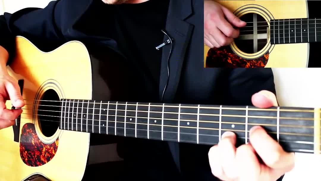 [图][油管搬运 吉他教学］When You Say Nothing At All - Guitar Tutorial  -