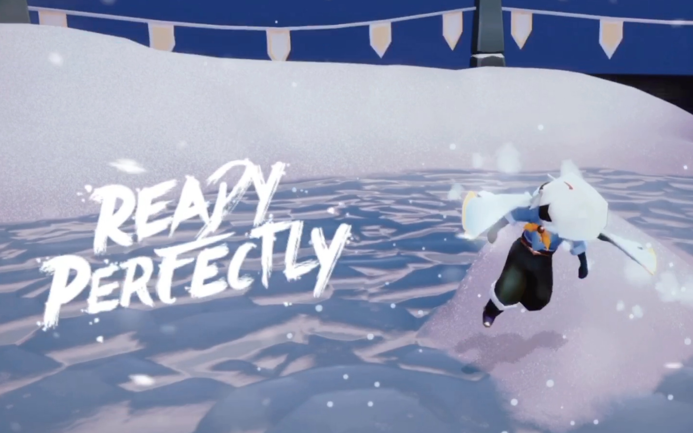 sky光遇冰美菇滑冰