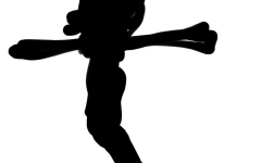 只是个小人在跳舞而已,没有什么特别的