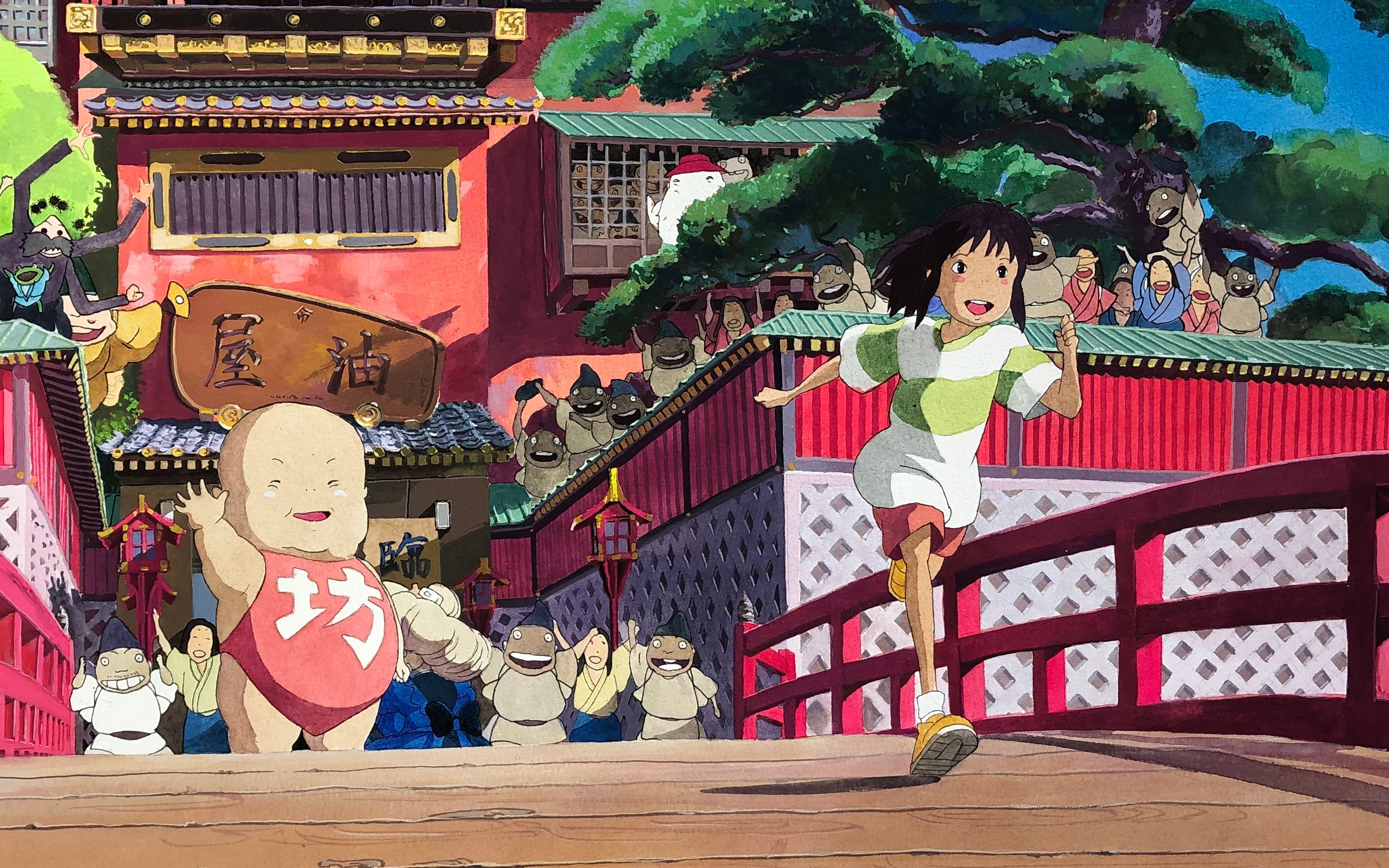 水彩《千与千寻》