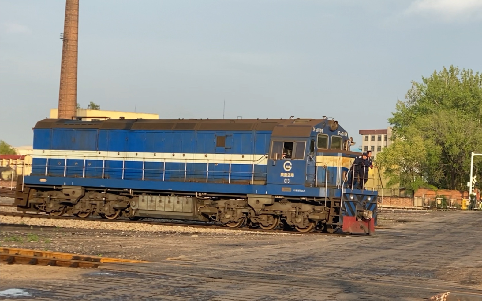 【铁路】df7g-0109单机转线归来