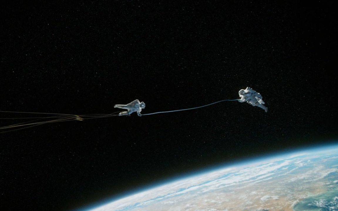 【地心引力】二人设法进入空间站 Gravity 1080p BluRay 高码率