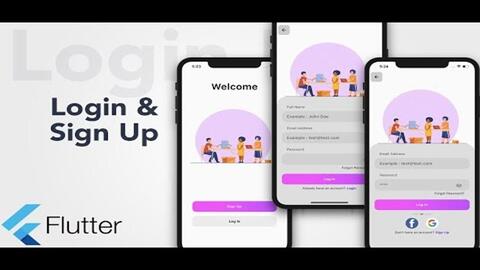 Free Course: Flutter Firebase Social Login App - Sign in with Facebook - Sign  in with Google Account - Sign in with Phone Number OTP Firebase Flutter  Null Safety from Coding Cafe