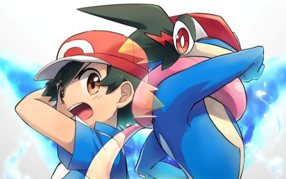 精灵宝可梦xyz甲贺忍蛙掌握羁绊之力登顶卡洛斯吧