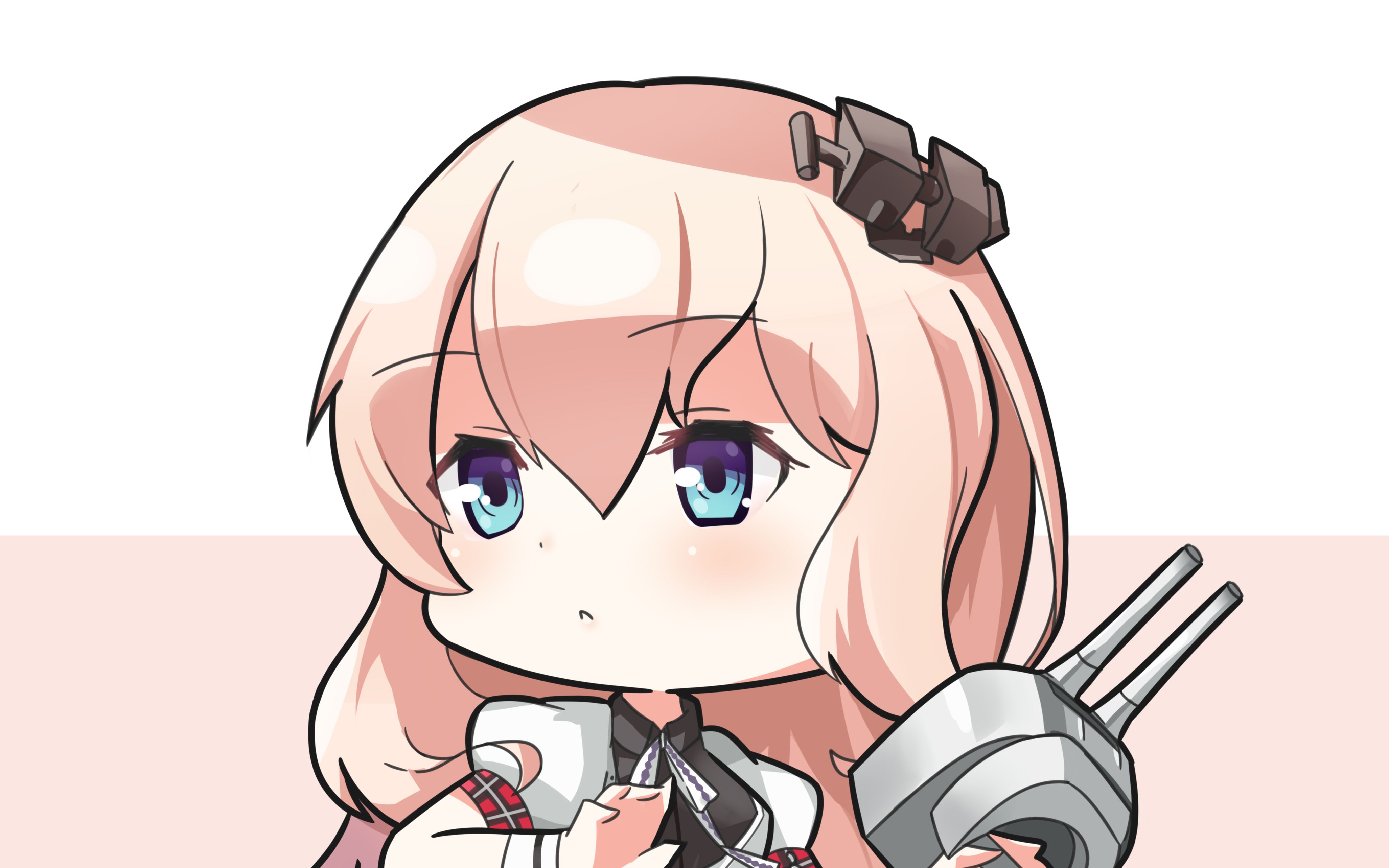 【碧蓝航线/板绘】要不要在利安得腿上睡一会?