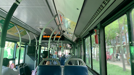 【北京公交】575路jnp6180gvc鲶鱼22058车后排行走音