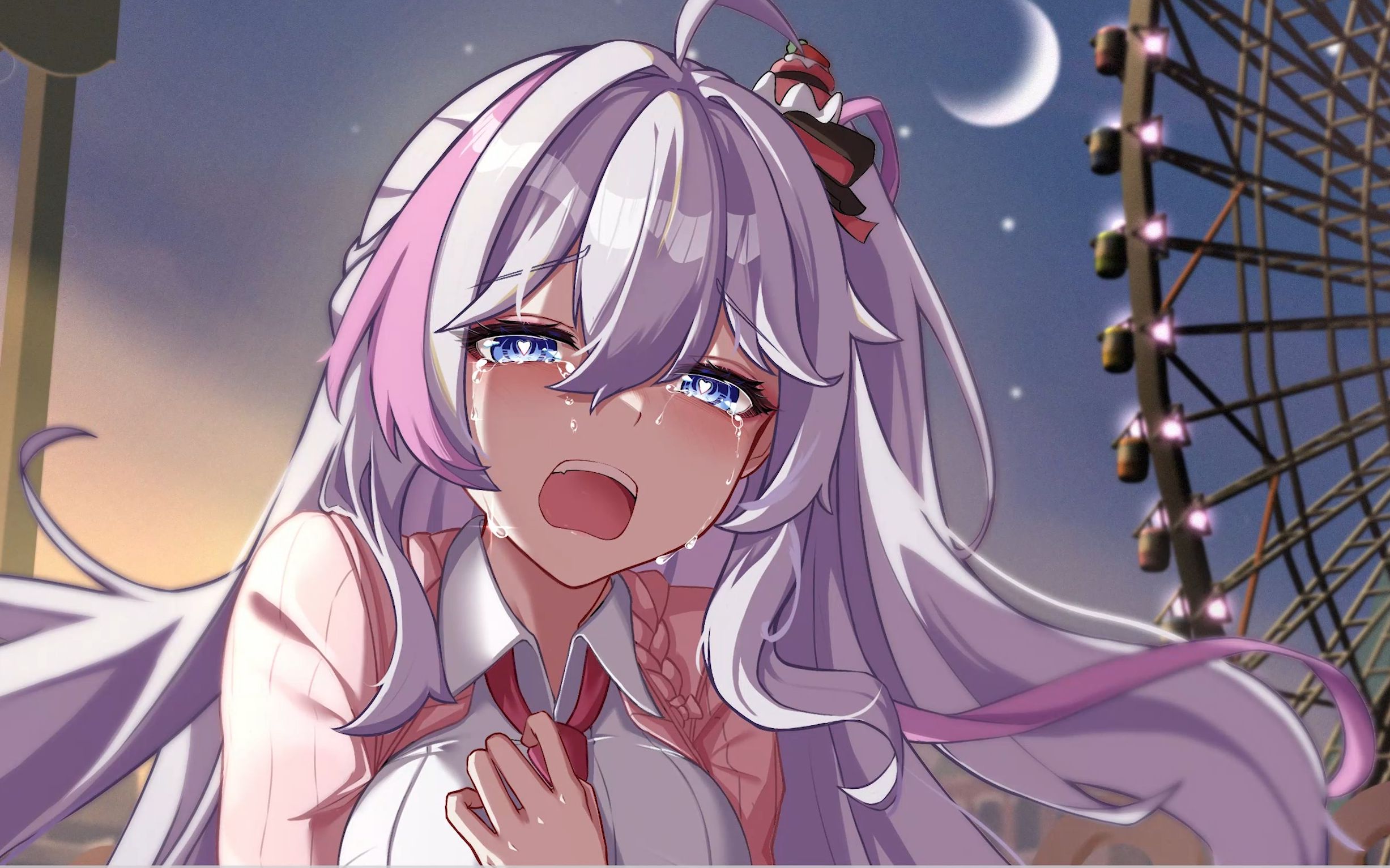 【卡拉彼丘/绘画过程】香奈美:痛,太痛了