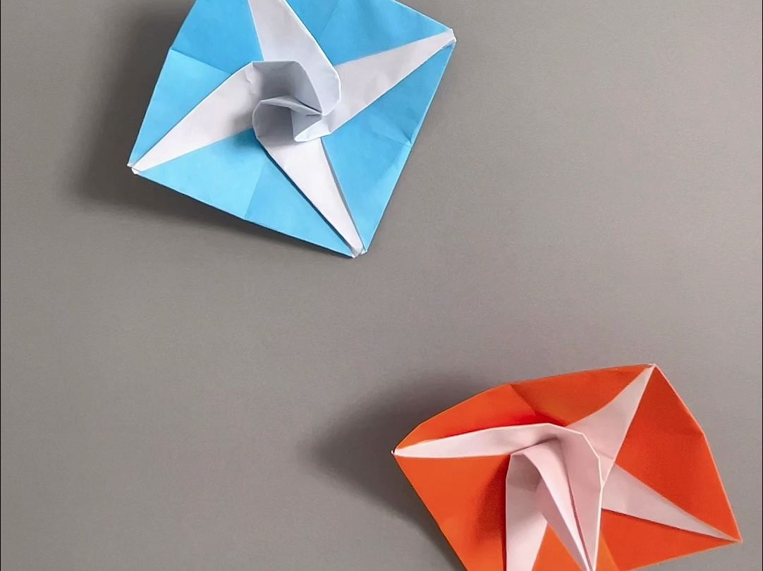 【折纸】1分钟学会折纸陀螺