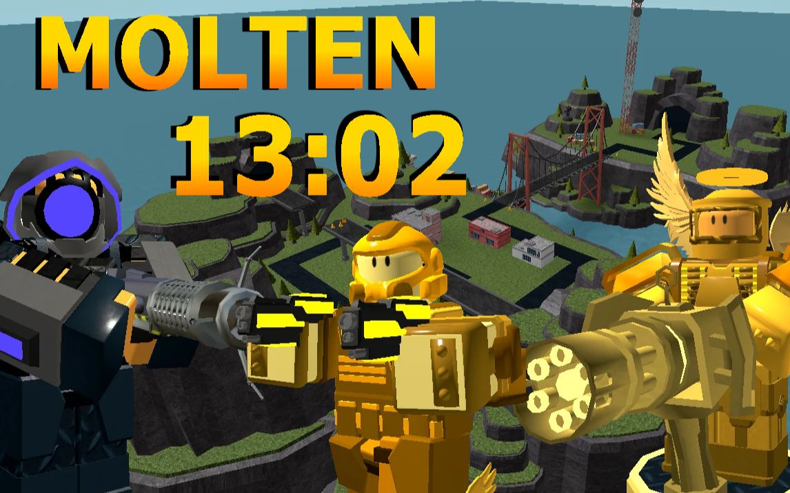 [TDS]13:02速通MOLTEN熔岩模式ROBLOX