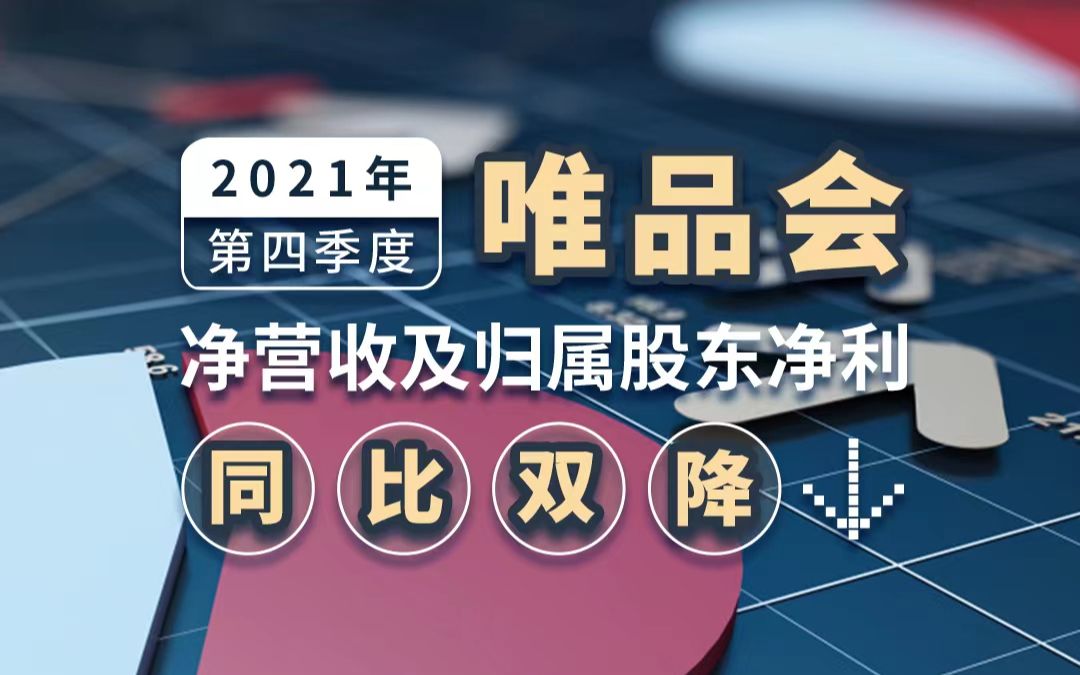 2021年第四季度,唯品会净营收及归属股东净利同比双降哔哩哔哩bilibili