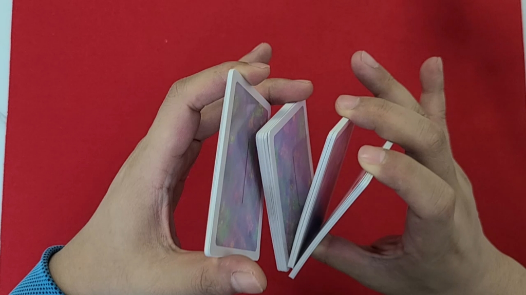 扑克花切,四段花切教学