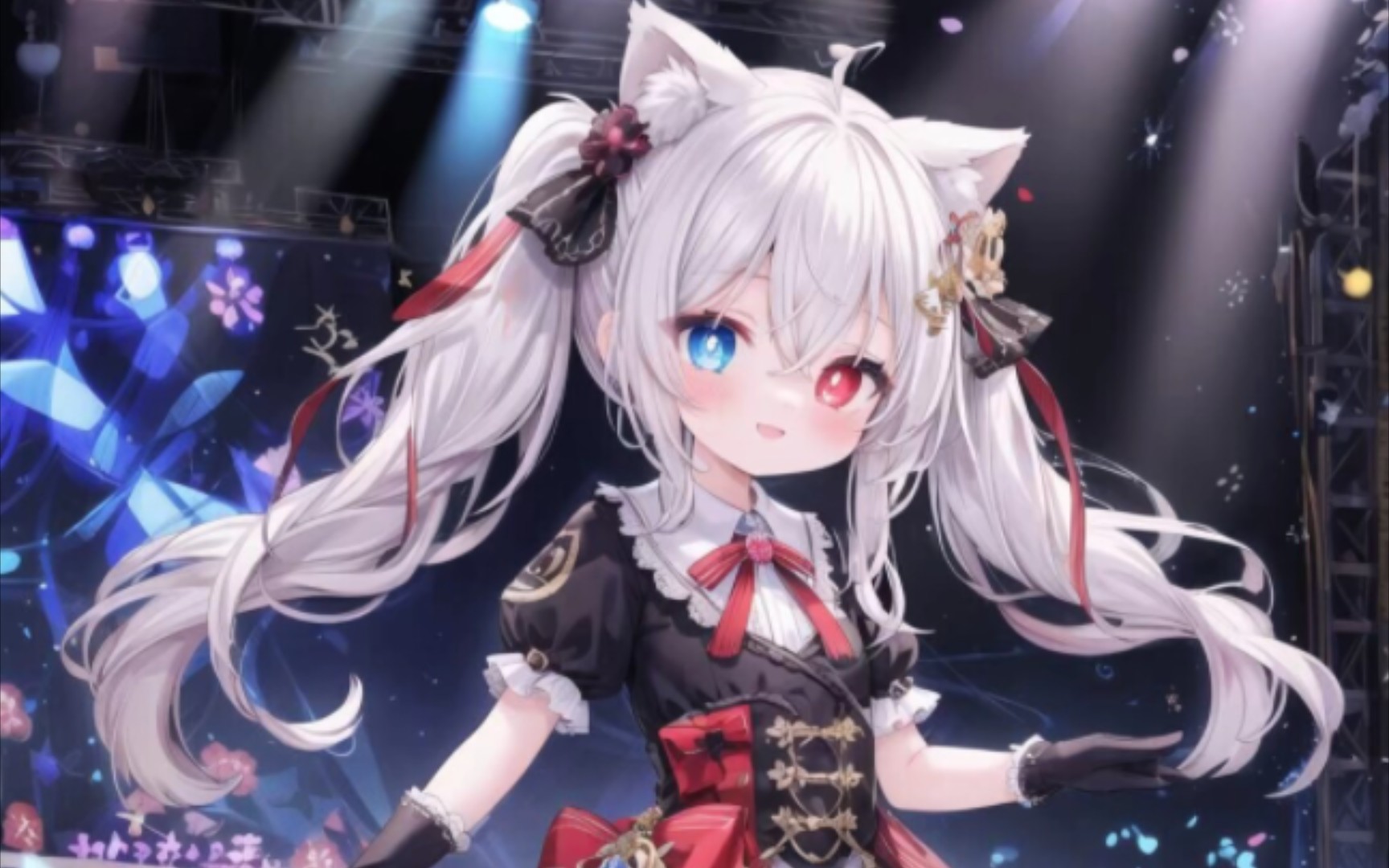 二次元小公主的日常,萌度爆表!