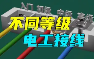 Télécharger la video: 不同等级的电工接线，你是哪一级？