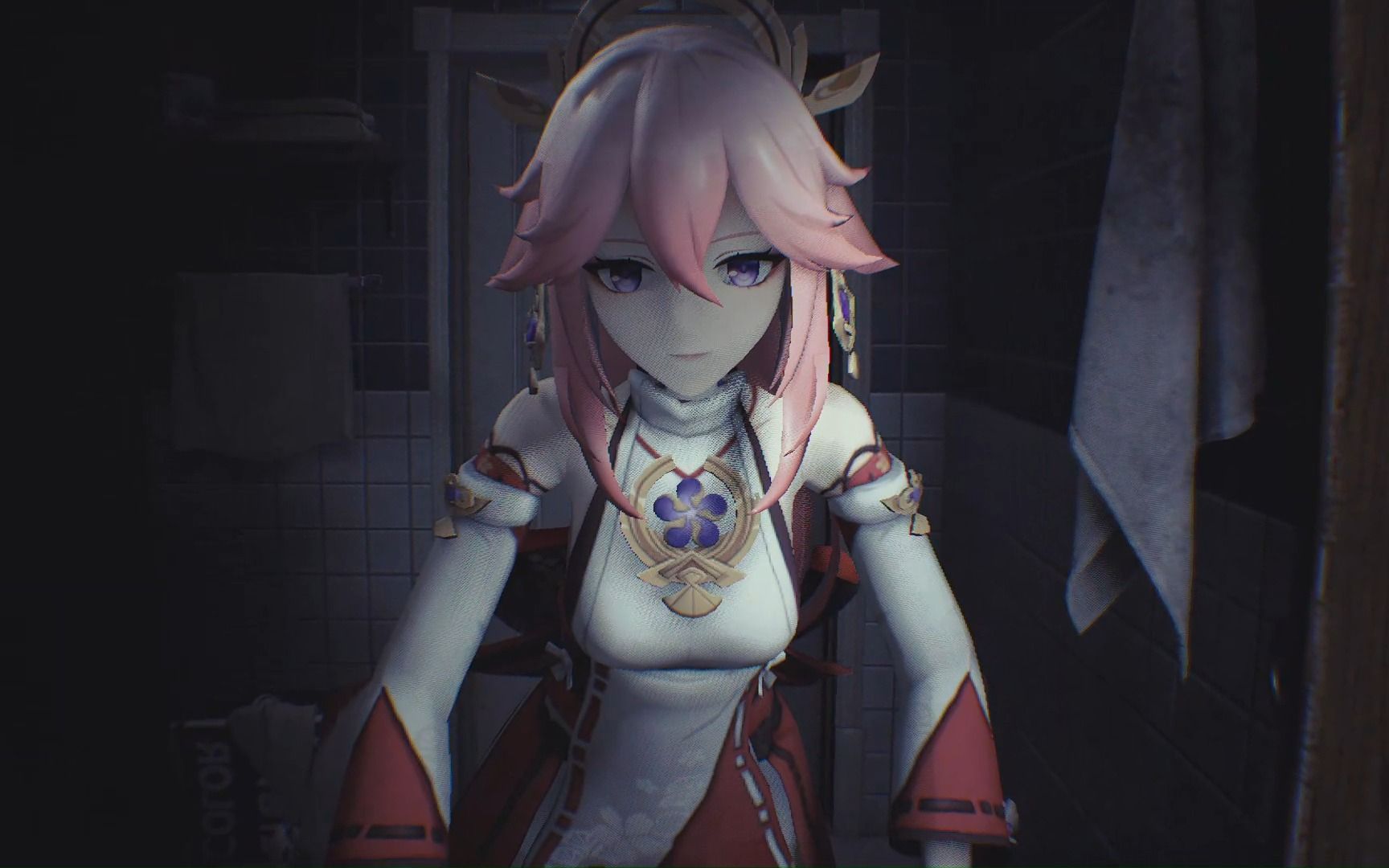 resident evil 3:remake 八重神子人物mod演示