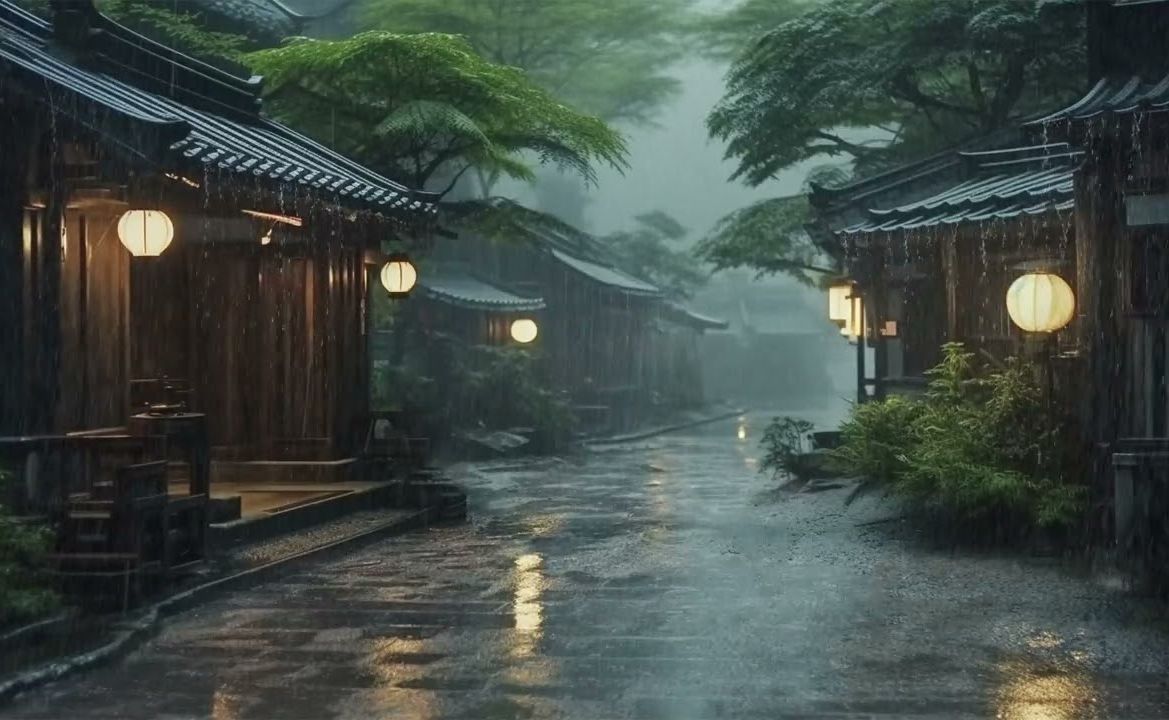 细数门前落叶,倾听窗外雨声,涉水而过的声音此次响起,你被雨淋湿的心,是否依旧.哔哩哔哩bilibili