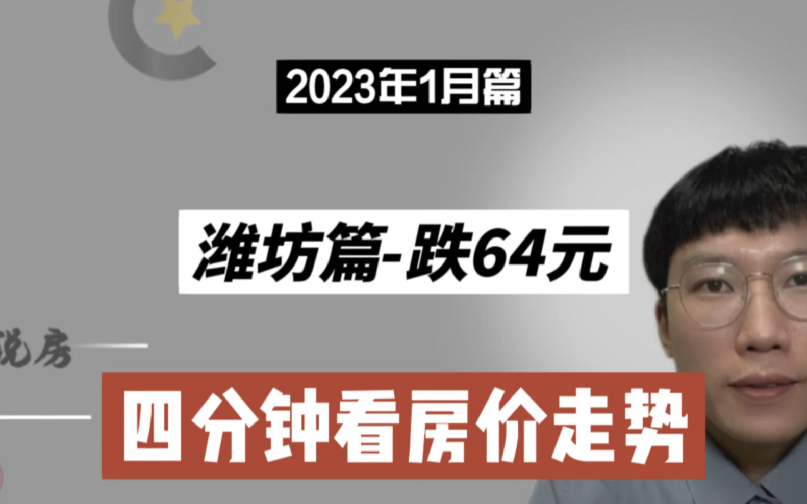 潍坊篇跌64元,四分钟看房价(2023年1月篇)哔哩哔哩bilibili