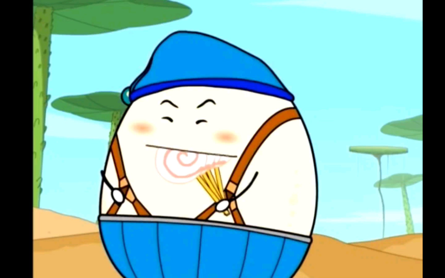 潇洒哥也太搞笑了可以被喜羊羊踢屁股也能智取灰太狼的棒棒糖