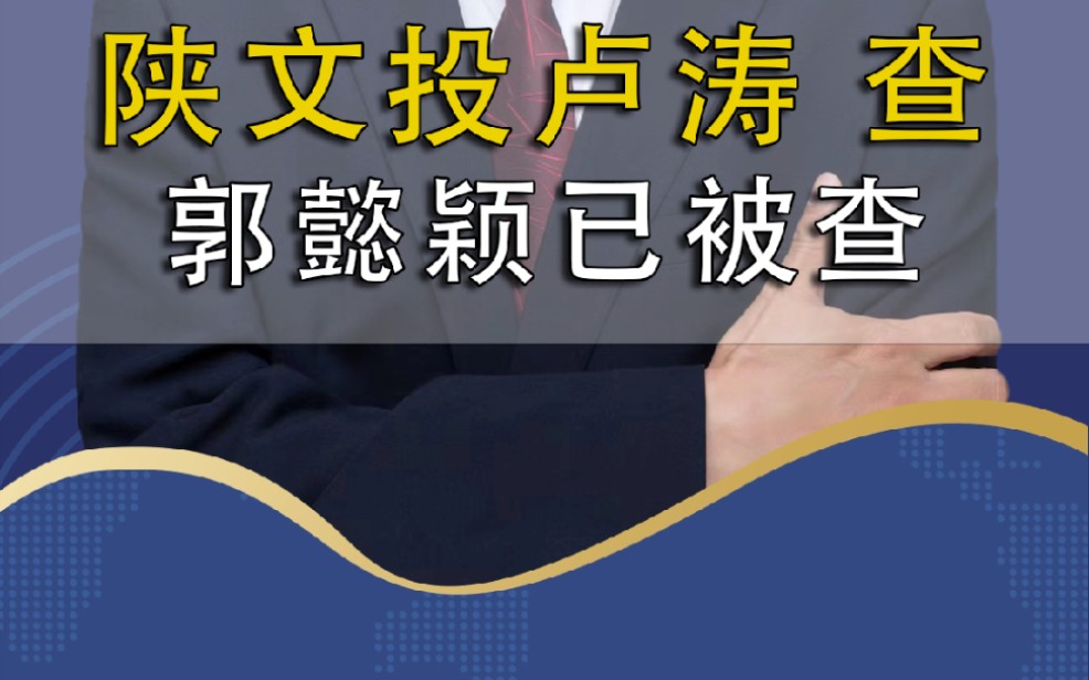 陕西文投集团总经理卢涛被查