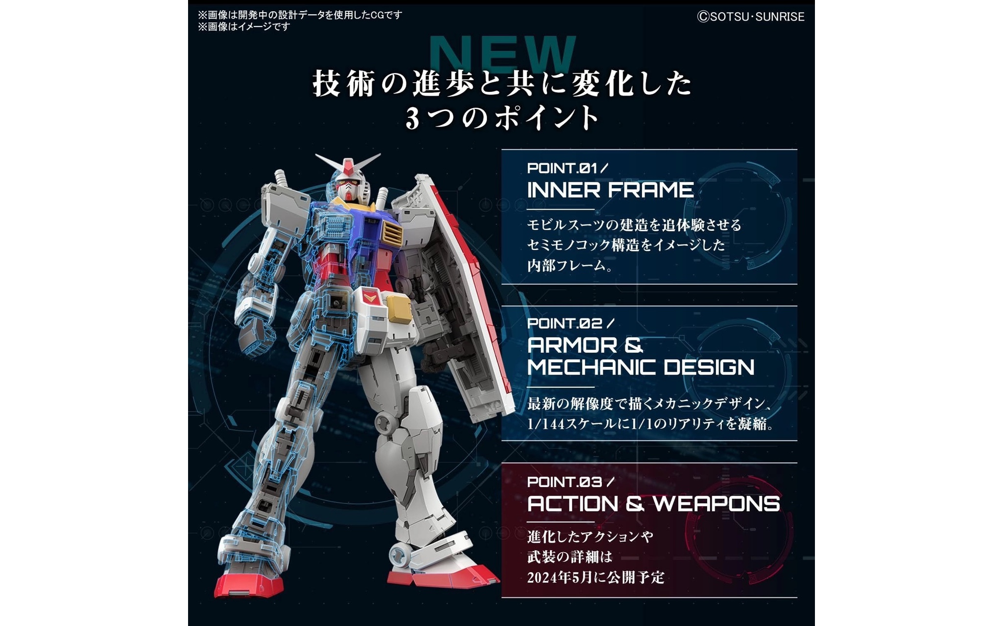 0时代 售价3500日元五算折合166 rg1/144 rx-78-2高达 ver.2.