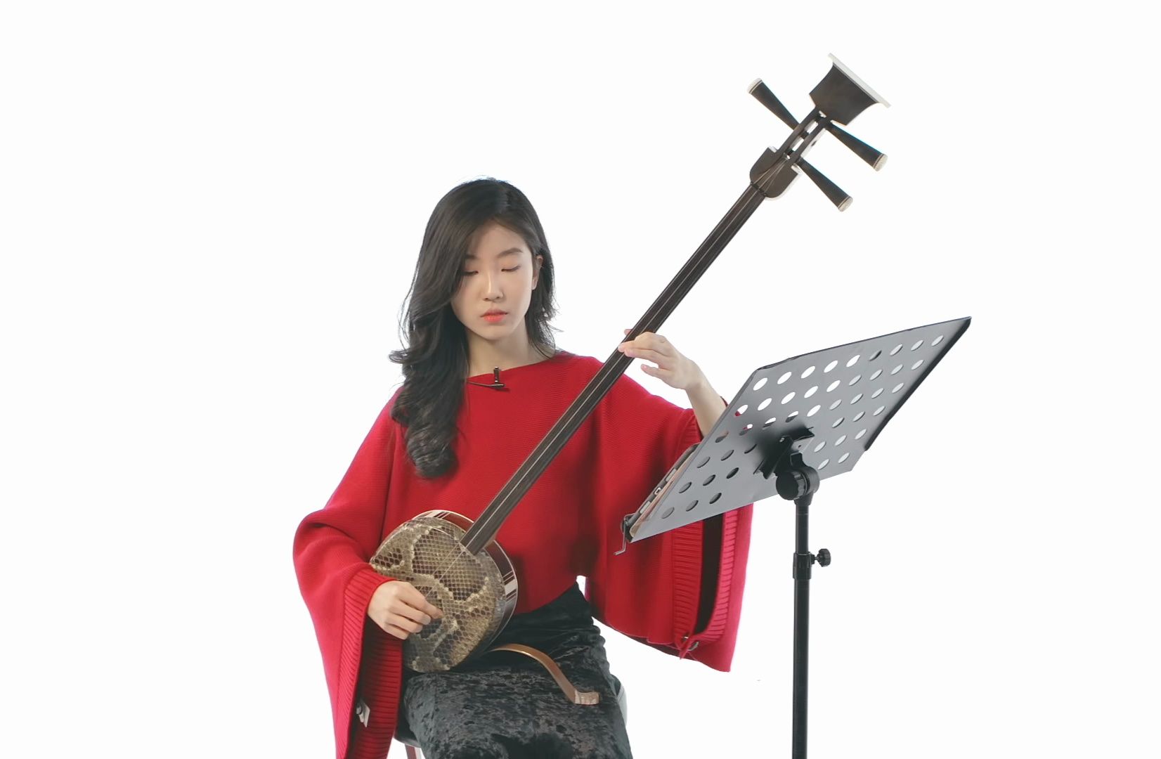 新爱琴三弦视频公益课第22集-基础技法版《茉莉花》上