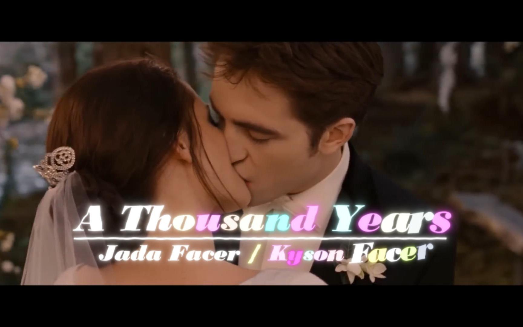 听这首歌感觉自己被整个世界的温柔和爱意包裹着《A Thousand Years》Jada Facer/Kyson Facer暮光之城原声歌曲哔哩哔哩bilibili