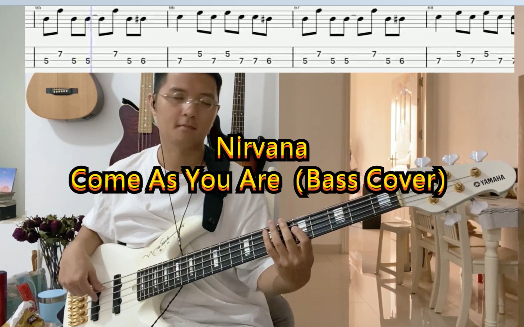 [图]Nirvana - Come As You Are（Bass Cover）