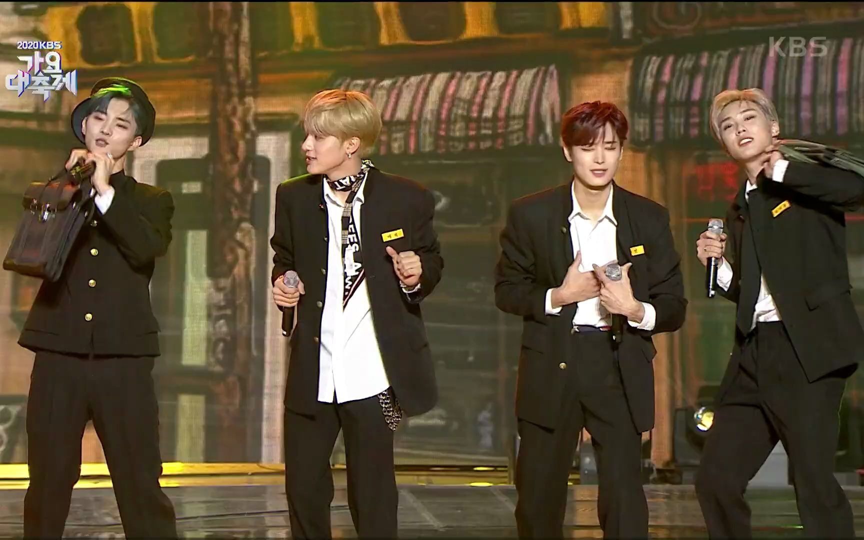 theboyz2020kbs歌谣大战trot特别合作舞台雪云道爱的摇摆舞