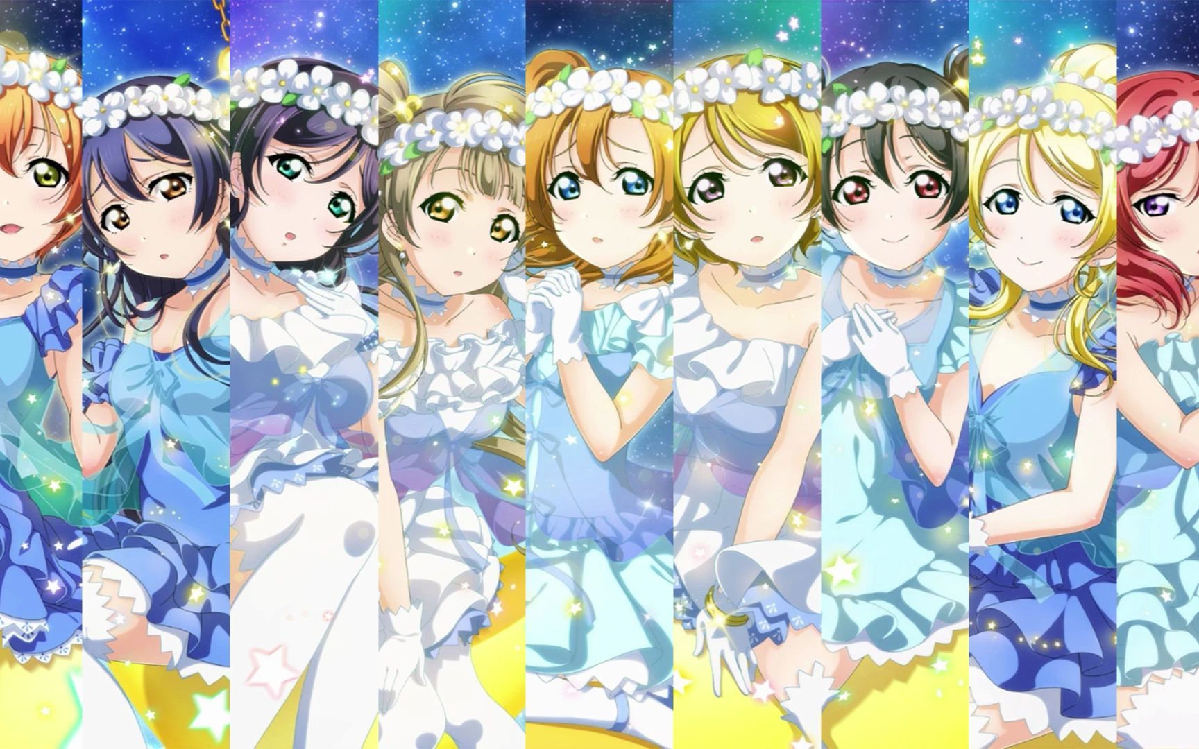 【love live】《梦想之门》《ユメノトビラ》舞台布景哔哩哔哩bilibili