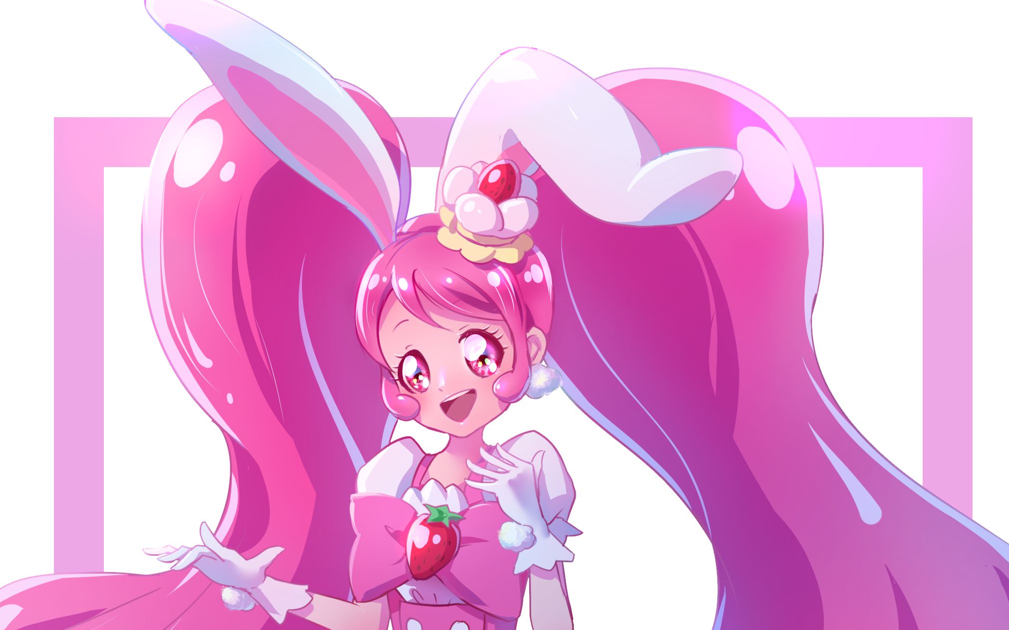 【板绘】cure whip绘制过程_哔哩哔哩 (゜-゜)つロ 干杯~-bilibili