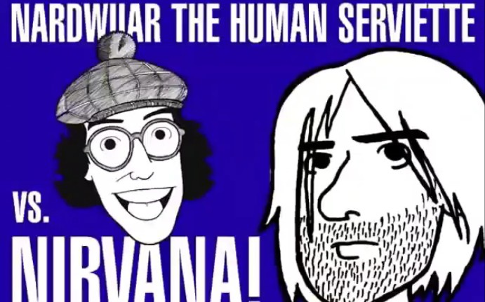 [图]Nardwuar vs. Nirvana (+courtney) 采访完整版