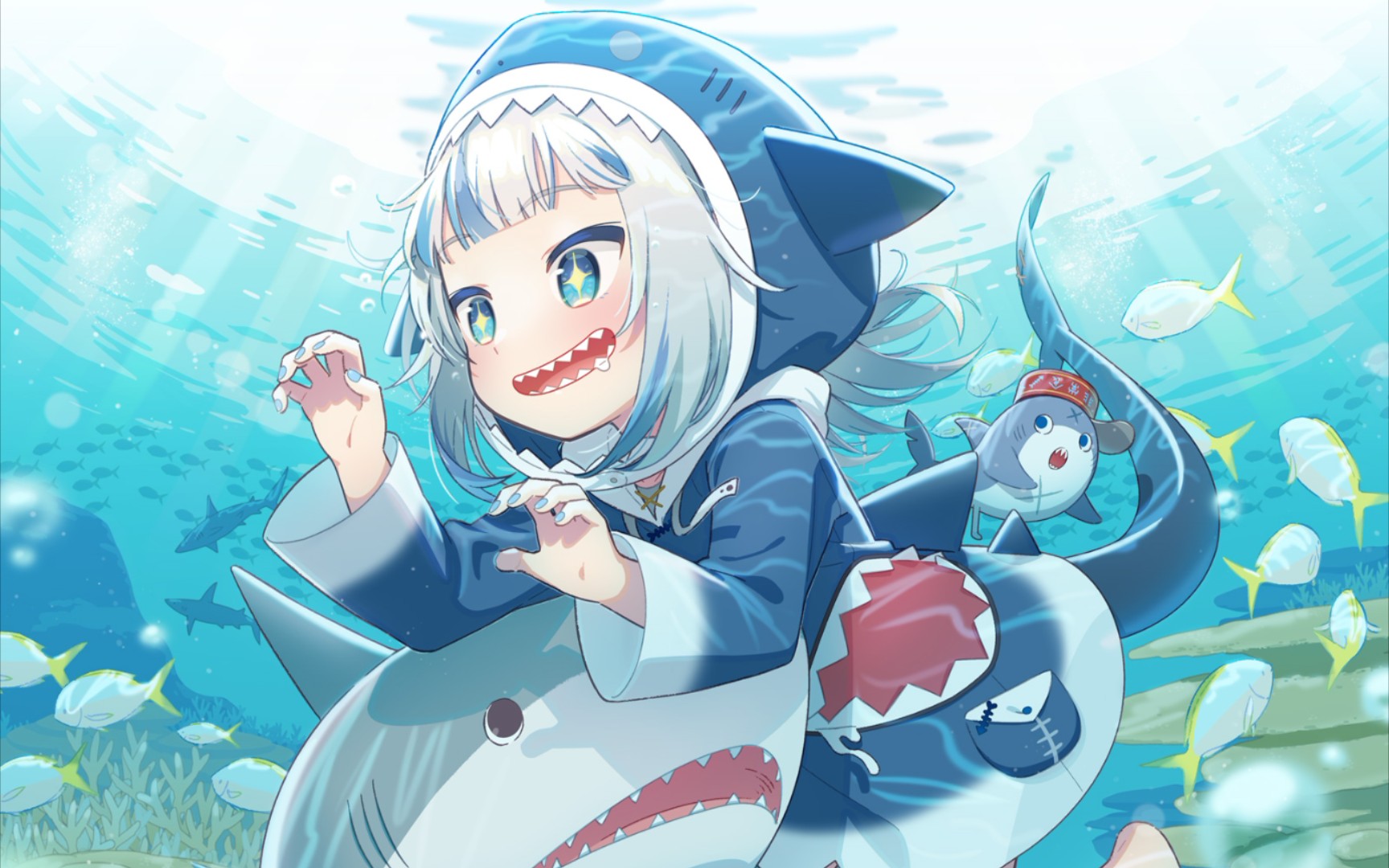 【gawr gura】你说你是医生,那你有pdf吗?【中文字幕】【hololiveen】