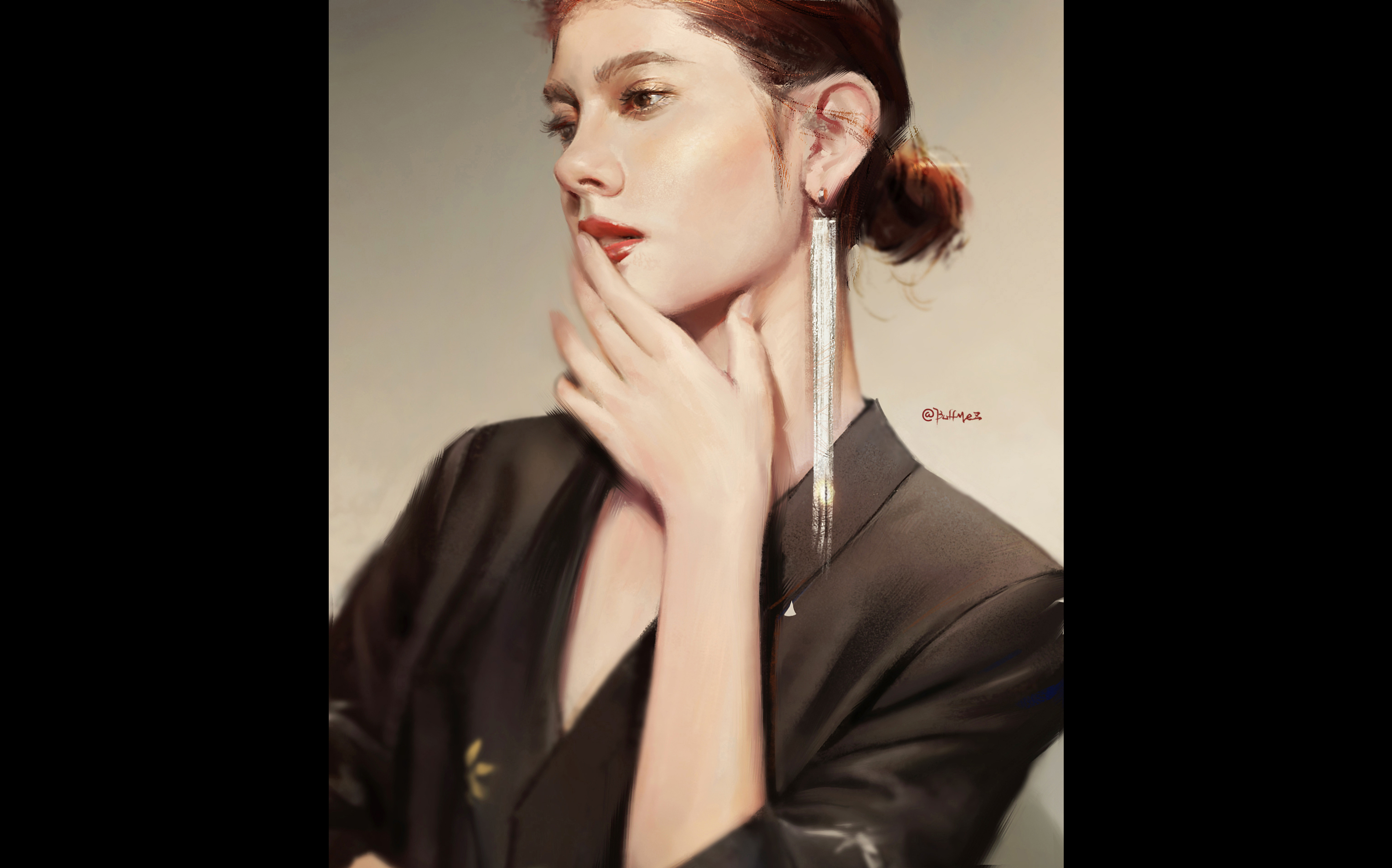 板绘每日照片写生线稿画太慢影响观看所以我剪掉了我还是画食材吧233