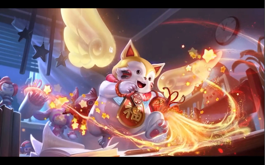 太可爱了,梦奇-天降福星11月10日免费绑定王者星会员领这可爱的小梦琪