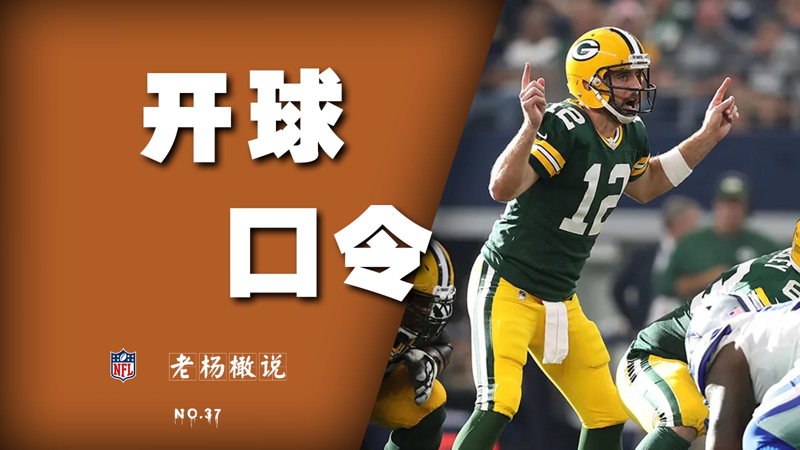 【老杨橄说】NFL中四分卫的开球口令都是什么意思!为什么会经常听到White80或者Green20这种口令?哔哩哔哩bilibili