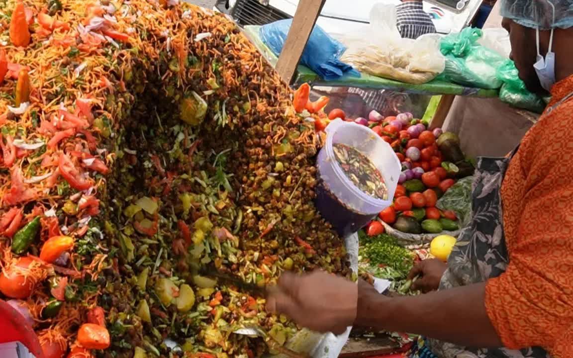 印度最脏街边小吃图片