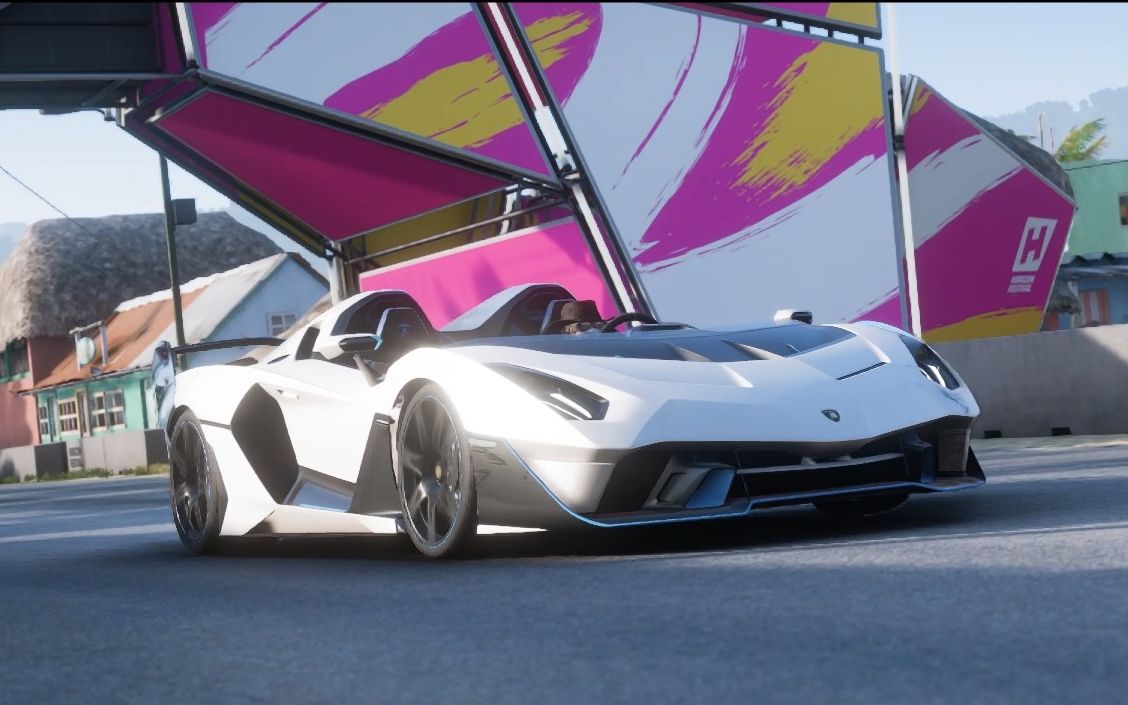 【地平线5】原厂 歌利亚环岛 2020 兰博基尼 sc20