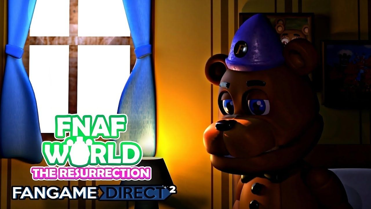 [图]【Team Resurrection/预告片】FNAF WORLD: The Resurrection 在玩具熊的五夜世界篇：复兴 同人导演2参展预告