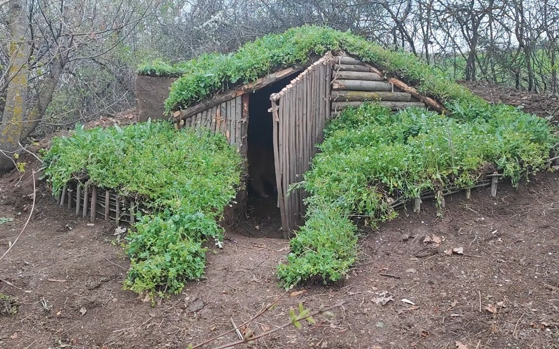 【荒野小哥】建造完整而溫暖的生存庇護所.