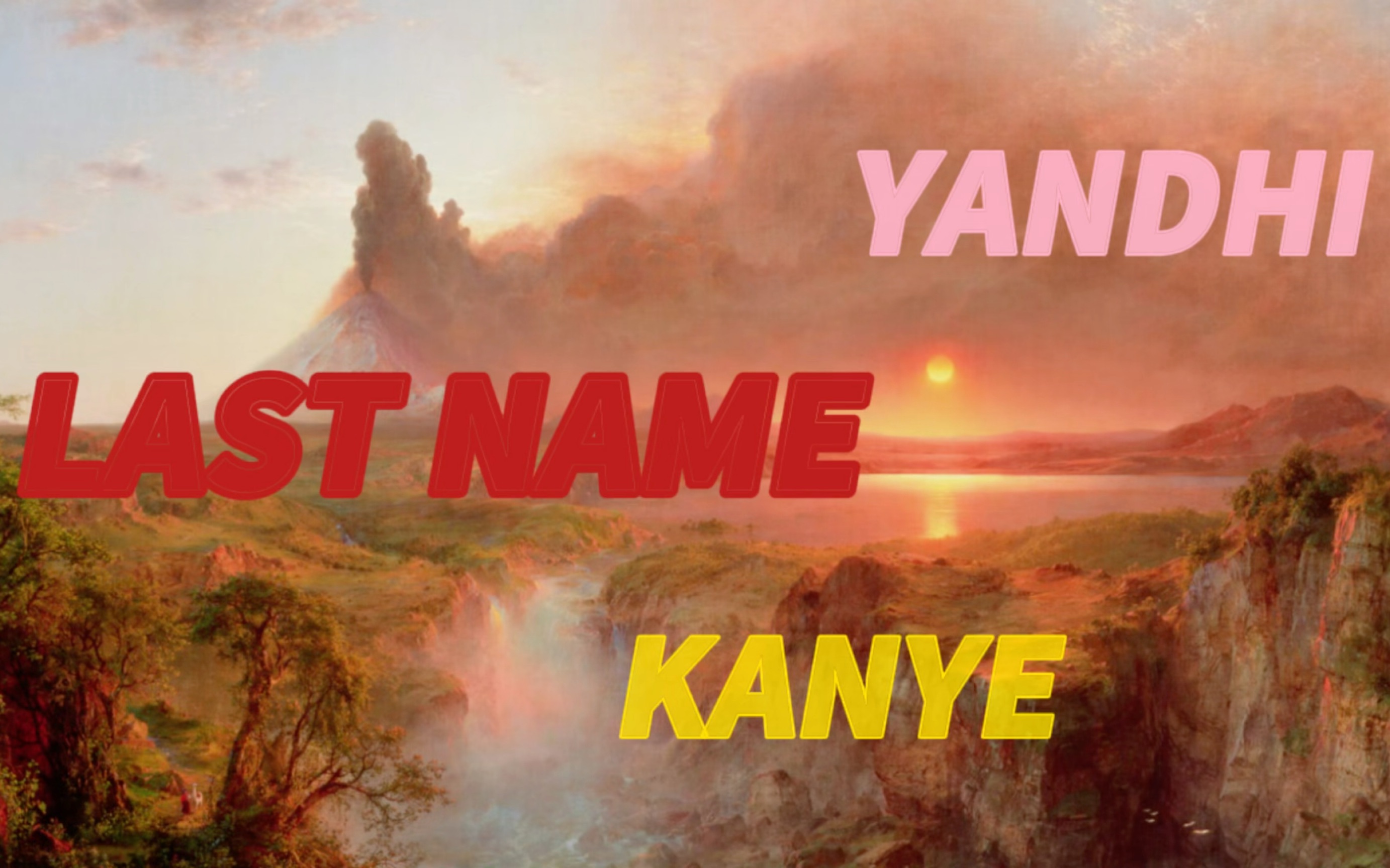 Kanye Last/Salve Name 中英翻译 Ye为何改名的原因 这个男人的泄曲就能碾压所有人哔哩哔哩bilibili