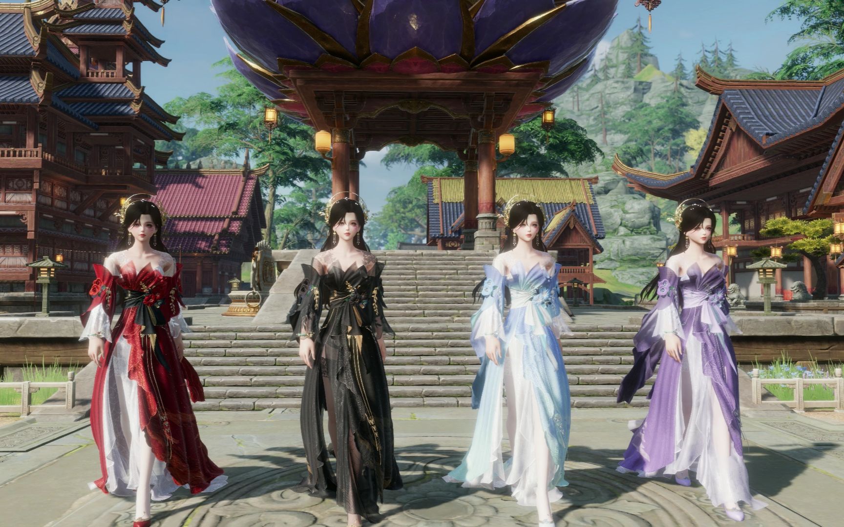 【剑网三椿山漫成女】走,跑,坐,跳