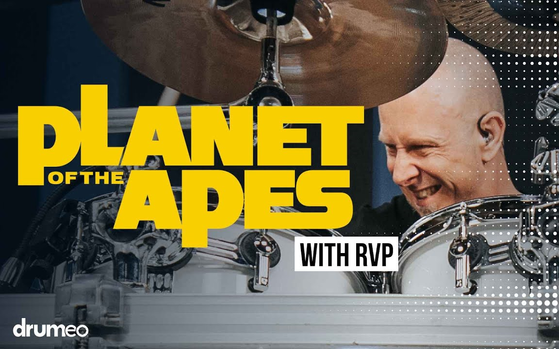 [图]Drumeo | 《Planet Of The Apes》- Ryan Van Poederooyen